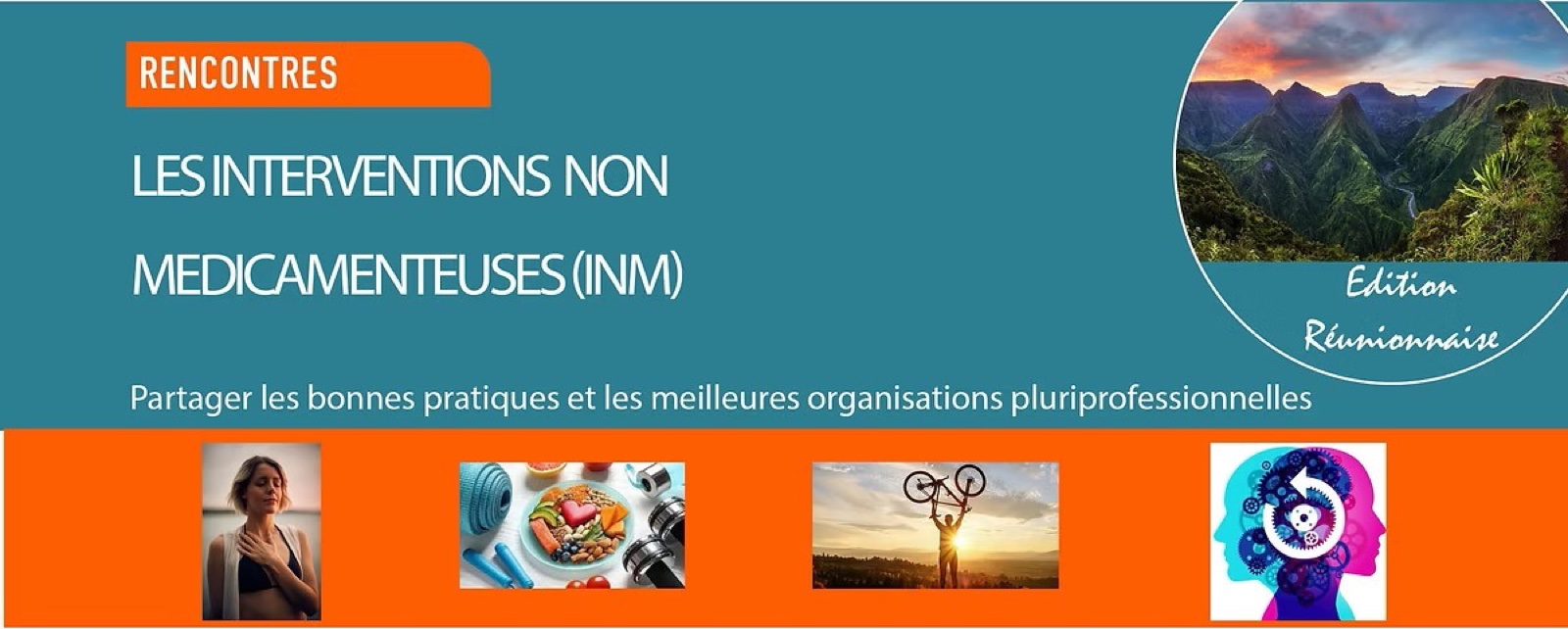Affiche · Rencontres INM · Édition Réunionnaise